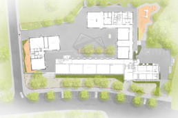 Andres Grundschule Essen SEHW Architektur st raum a landschaftsarchitektur Lageplan